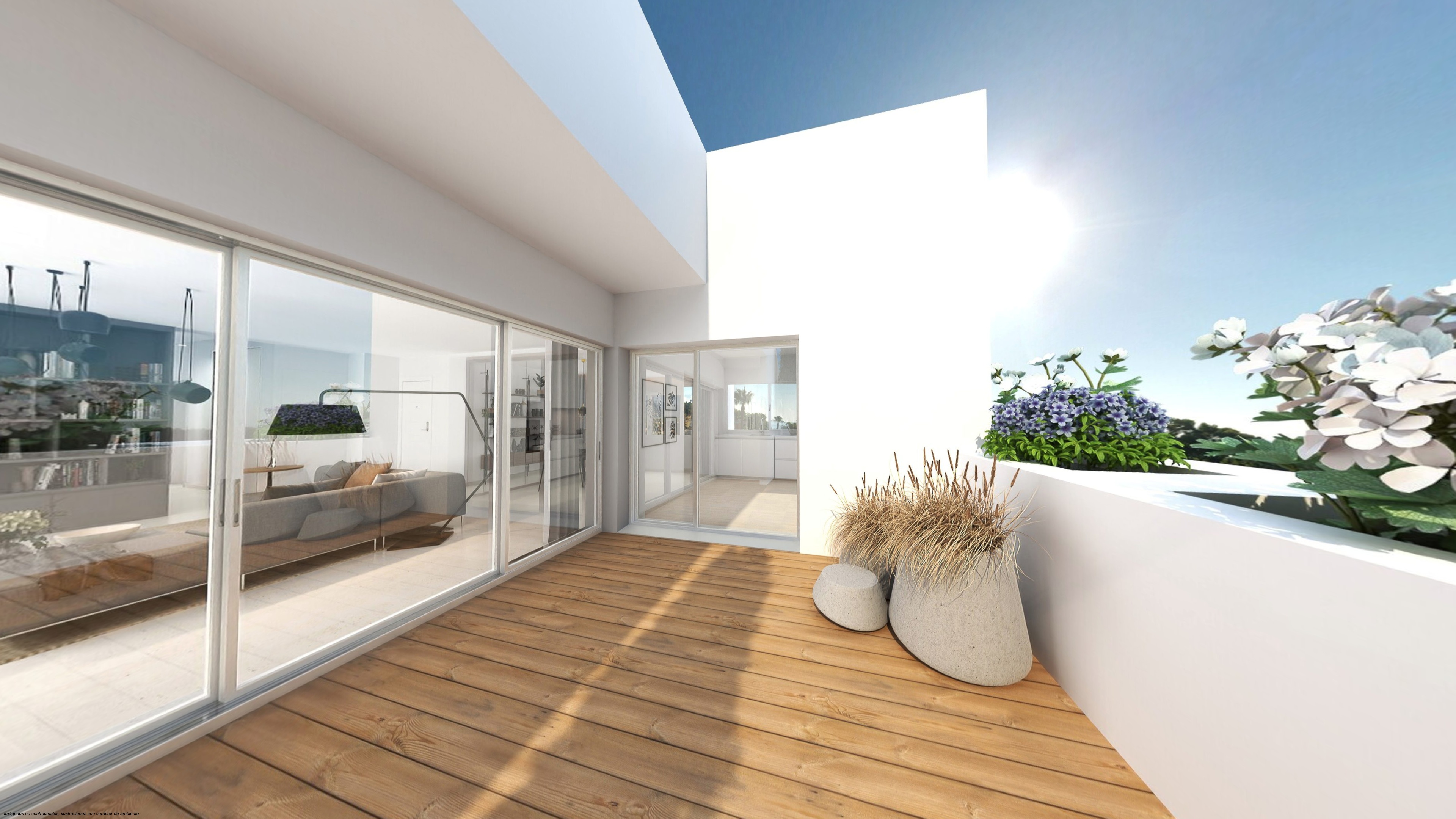 Penthouse till försäljning i Oliva, Valencia