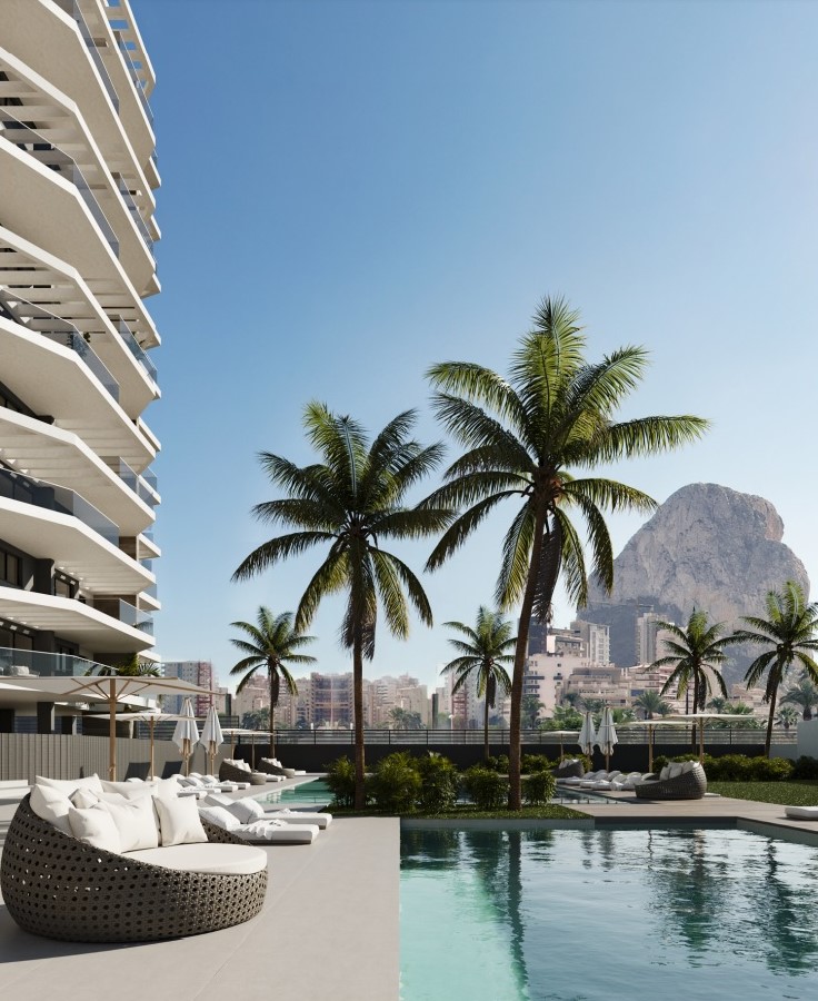 Apartment till försäljning i Calpe, Alicante